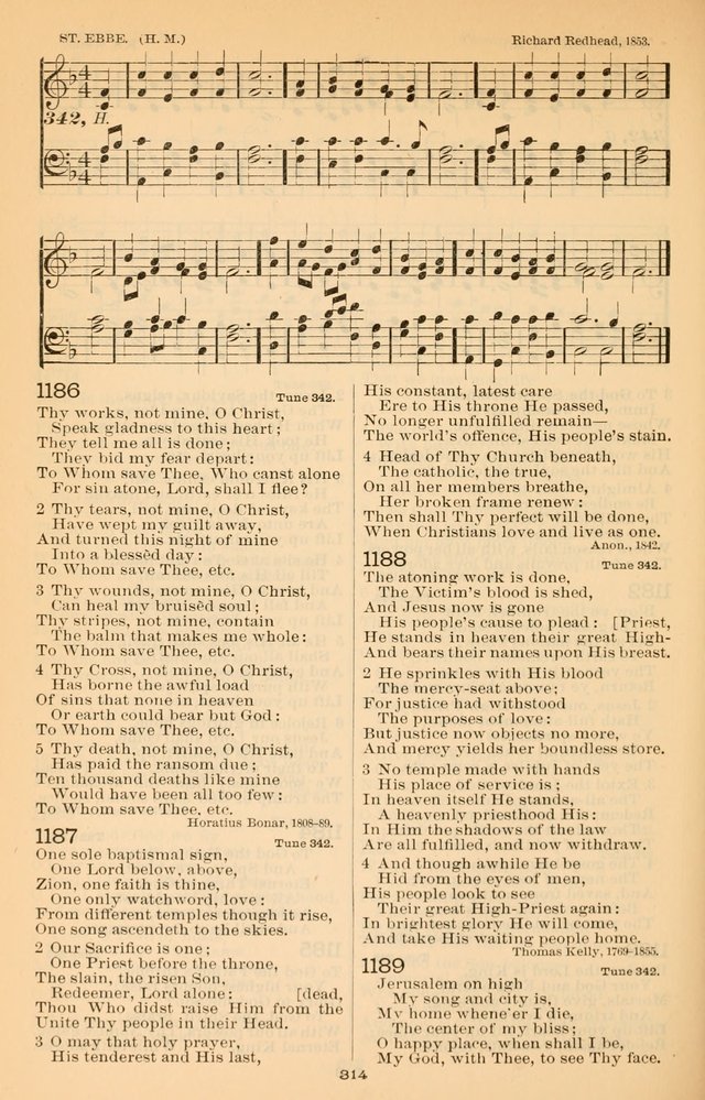 Offices of Worship and Hymns: with tunes, 3rd ed., revised and enlarged page 387