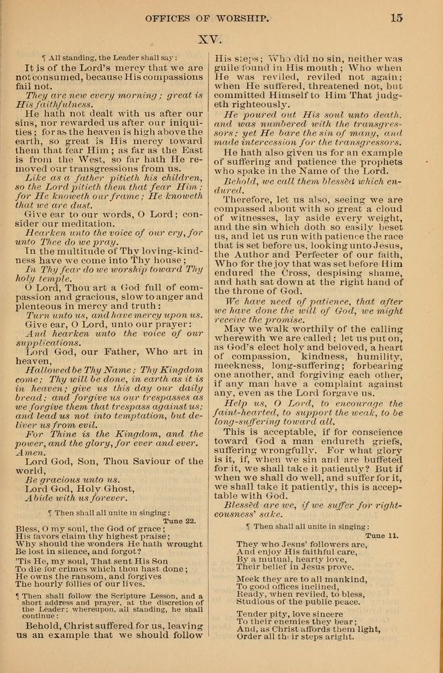 Offices of Worship and Hymns: with tunes, 3rd ed., revised and enlarged page 54