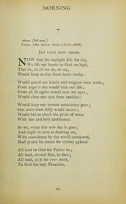 The Oxford Hymn Book page 20