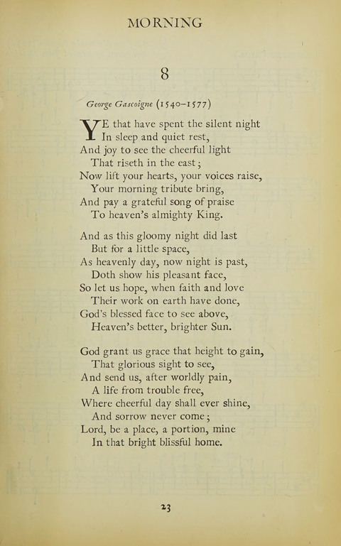 The Oxford Hymn Book page 22