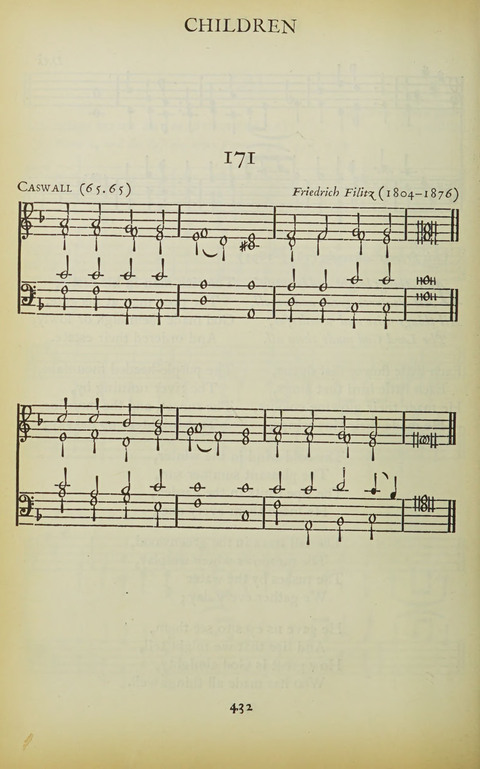 The Oxford Hymn Book page 431