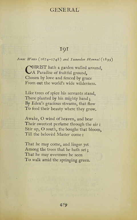 The Oxford Hymn Book page 478