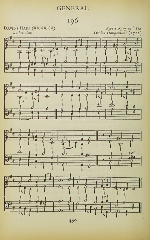 The Oxford Hymn Book page 489