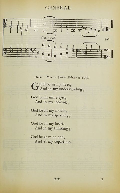 The Oxford Hymn Book page 512