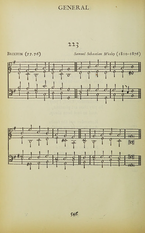 The Oxford Hymn Book page 545