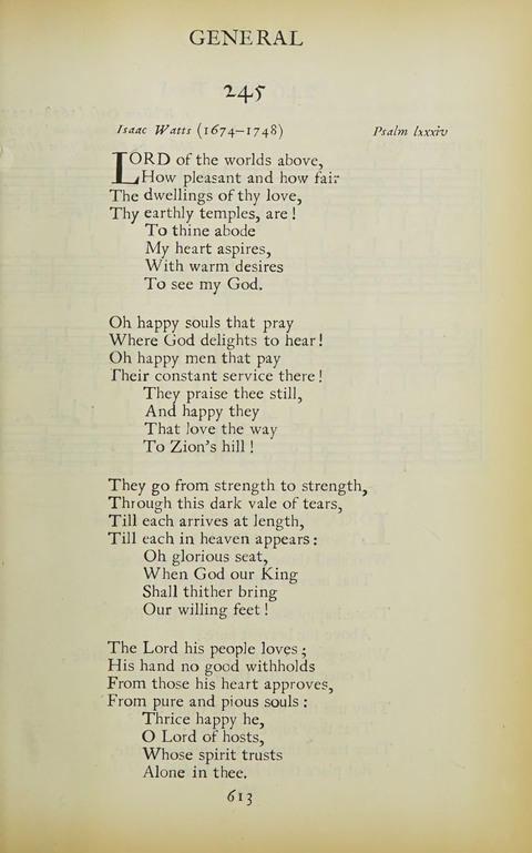 The Oxford Hymn Book page 612