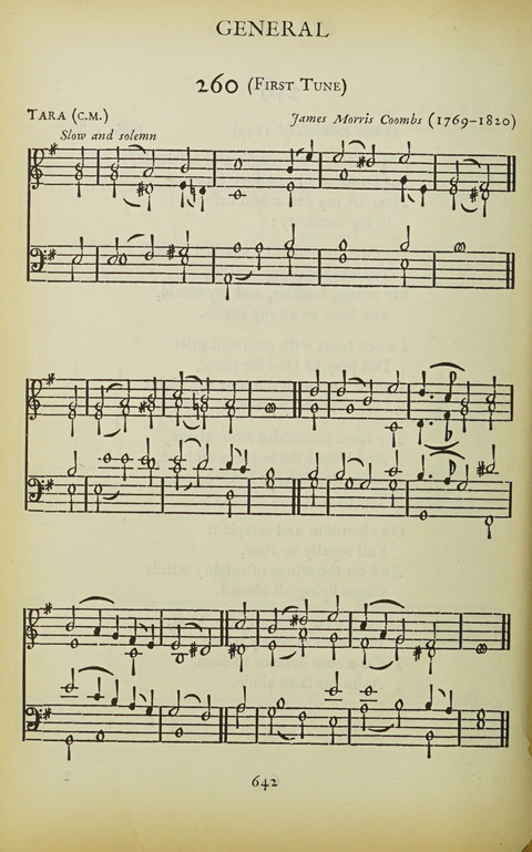 The Oxford Hymn Book page 641