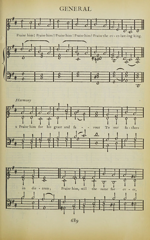 The Oxford Hymn Book page 688