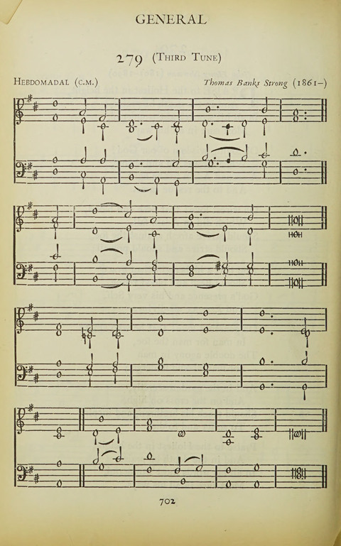 The Oxford Hymn Book page 701