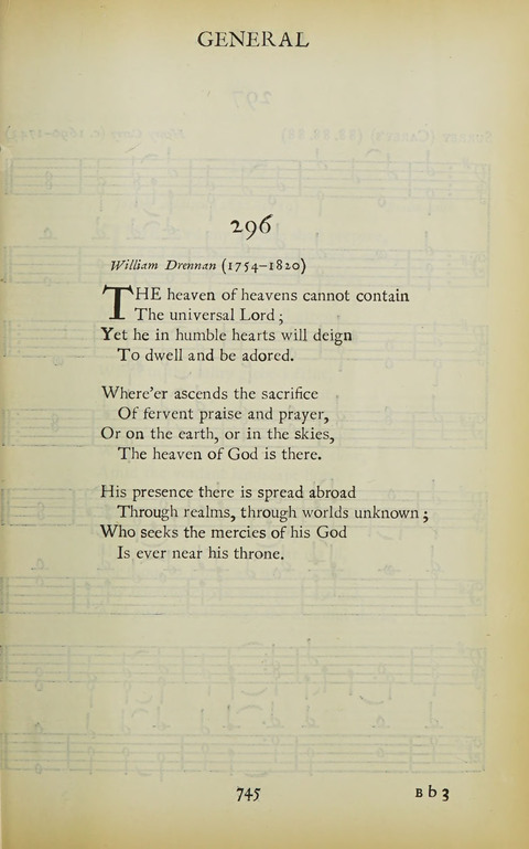 The Oxford Hymn Book page 744