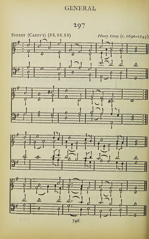 The Oxford Hymn Book page 745