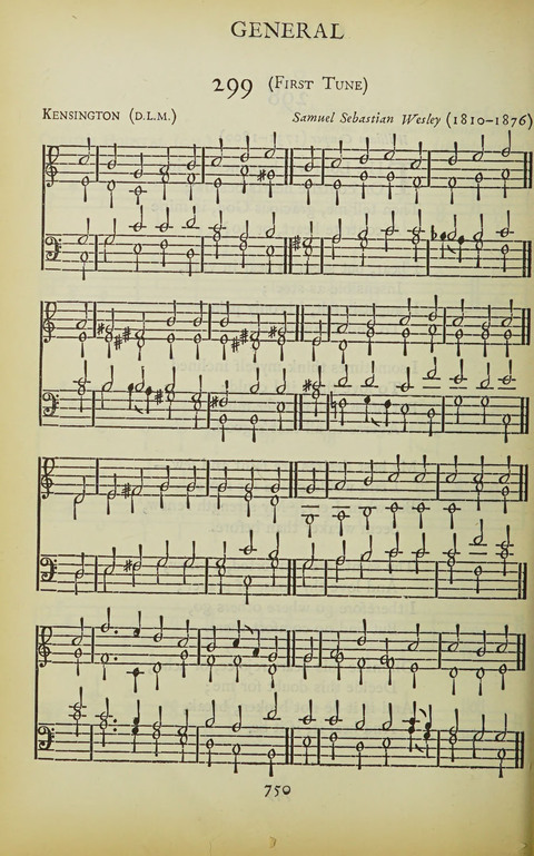 The Oxford Hymn Book page 749