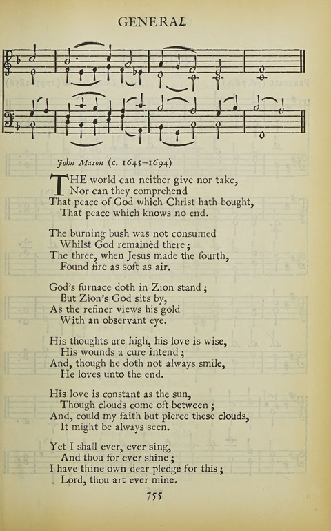 The Oxford Hymn Book page 754