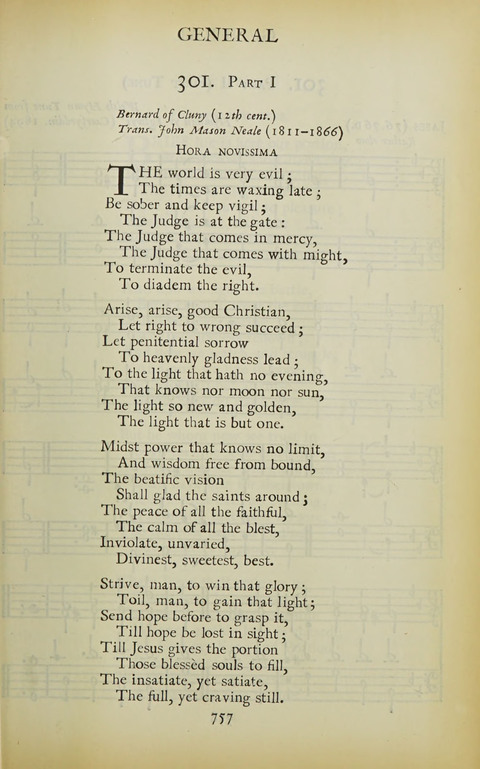 The Oxford Hymn Book page 756