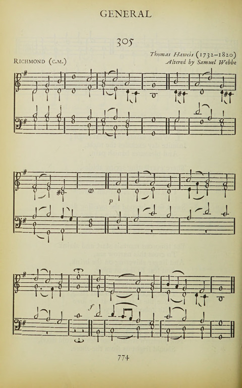 The Oxford Hymn Book page 773