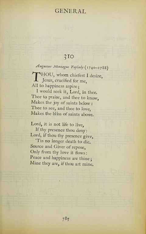 The Oxford Hymn Book page 784