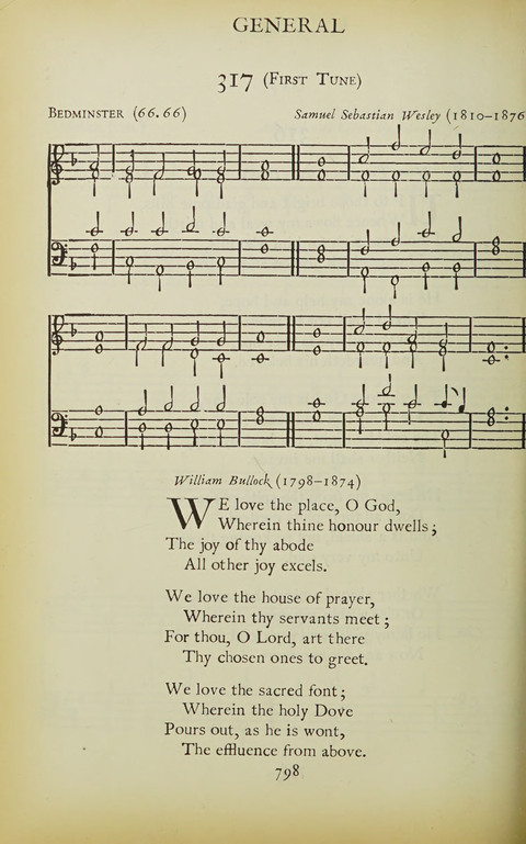 The Oxford Hymn Book page 797