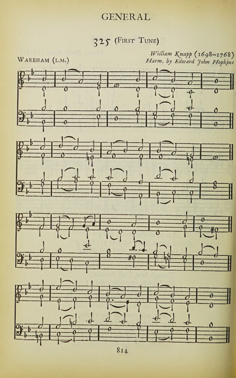 The Oxford Hymn Book page 813