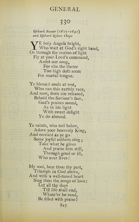 The Oxford Hymn Book page 826