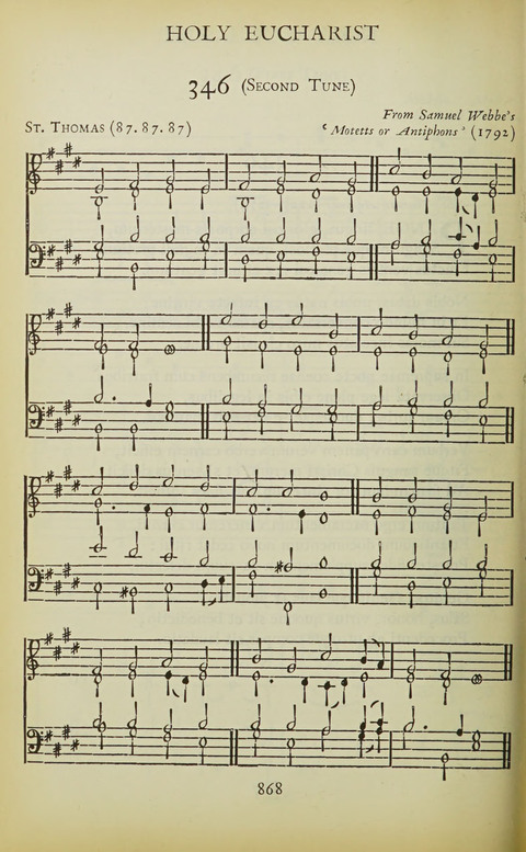 The Oxford Hymn Book page 867