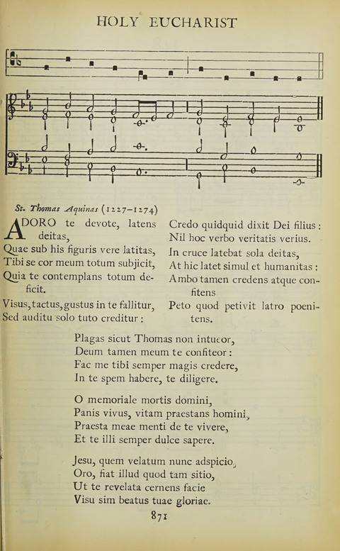 The Oxford Hymn Book page 870