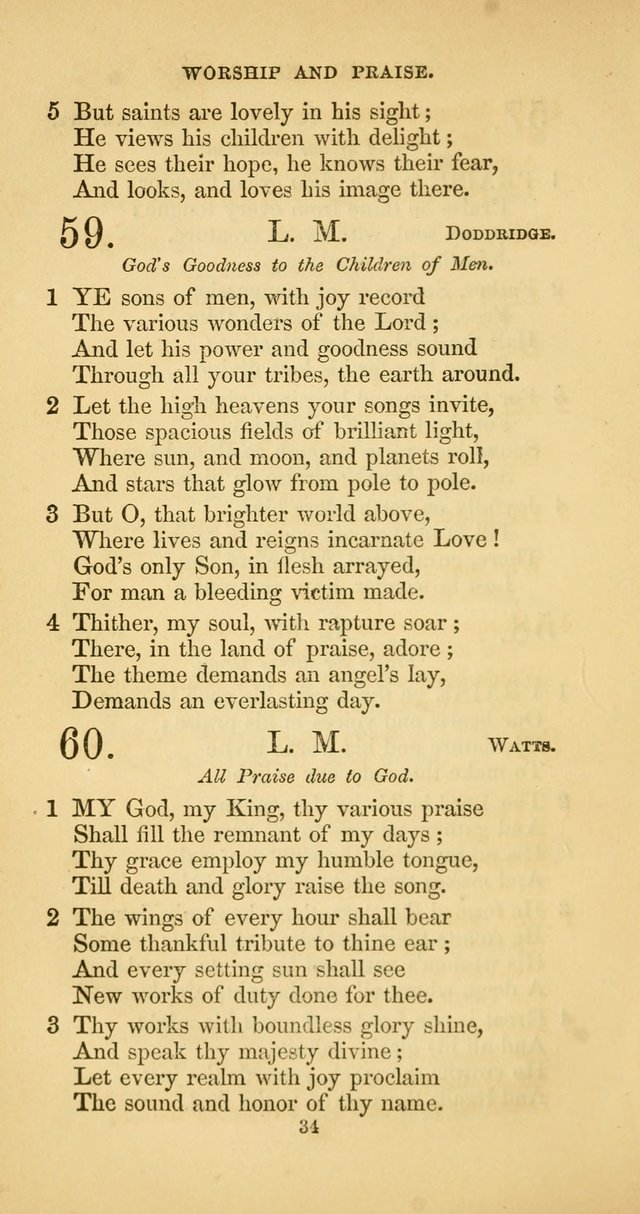 The Psalmody: a collection of hymns for public and social worship page 101