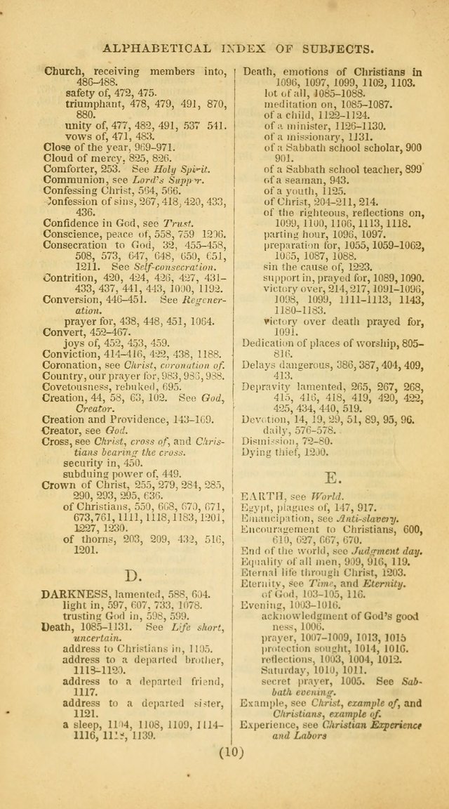 The Psalmody: a collection of hymns for public and social worship page 13