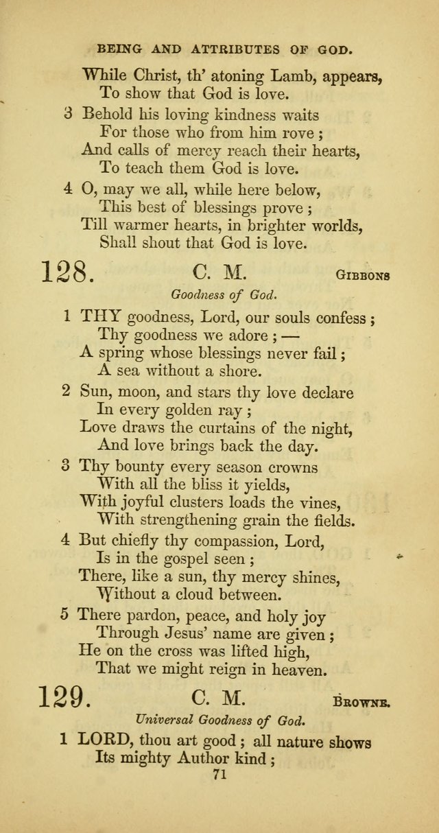 The Psalmody: a collection of hymns for public and social worship page 138