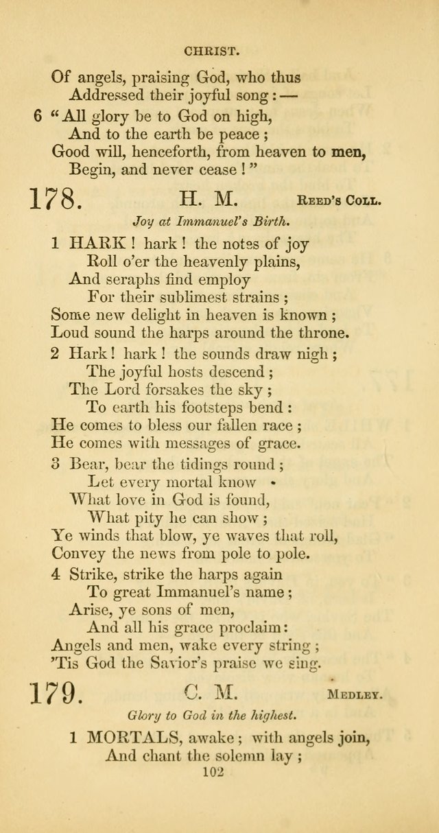 The Psalmody: a collection of hymns for public and social worship page 169