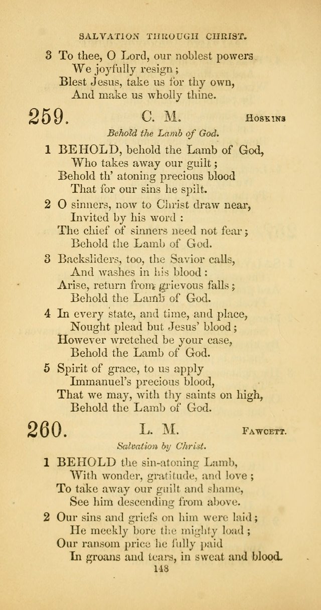 The Psalmody: a collection of hymns for public and social worship page 215