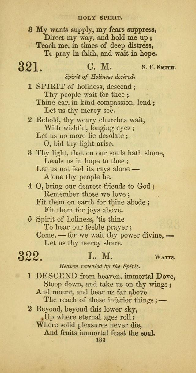 The Psalmody: a collection of hymns for public and social worship page 250