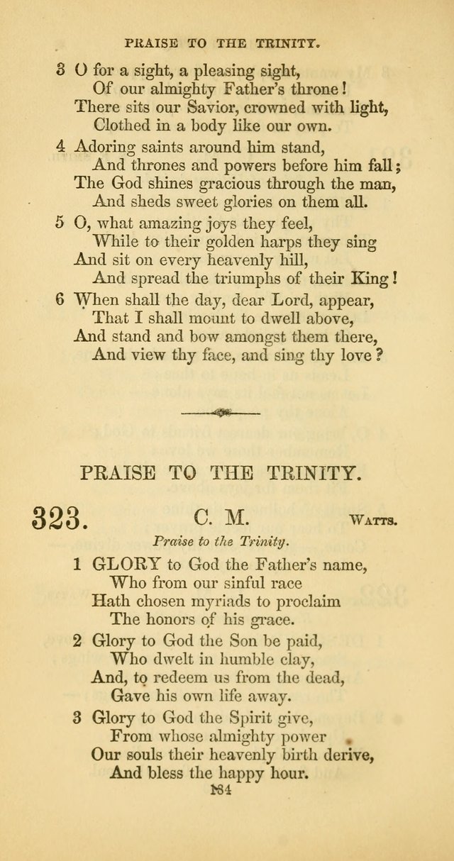 The Psalmody: a collection of hymns for public and social worship page 251