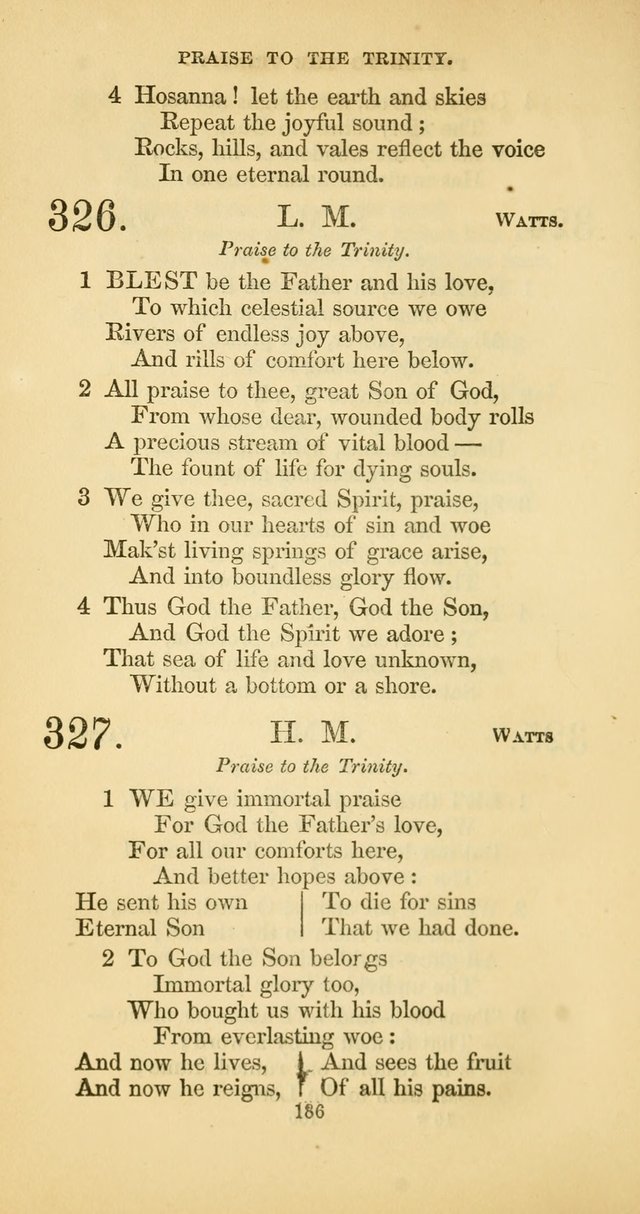 The Psalmody: a collection of hymns for public and social worship page 253