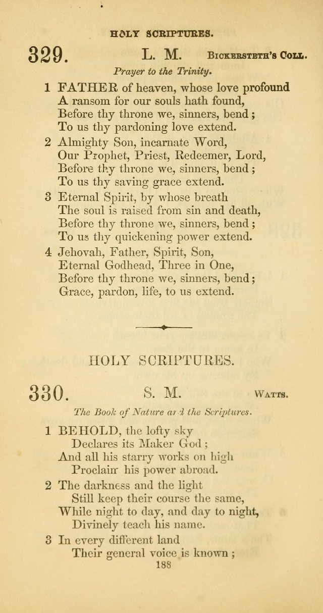 The Psalmody: a collection of hymns for public and social worship page 255