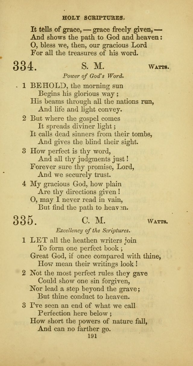 The Psalmody: a collection of hymns for public and social worship page 258