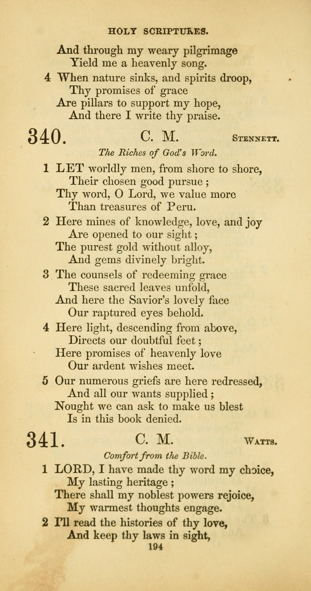 The Psalmody: a collection of hymns for public and social worship page 261