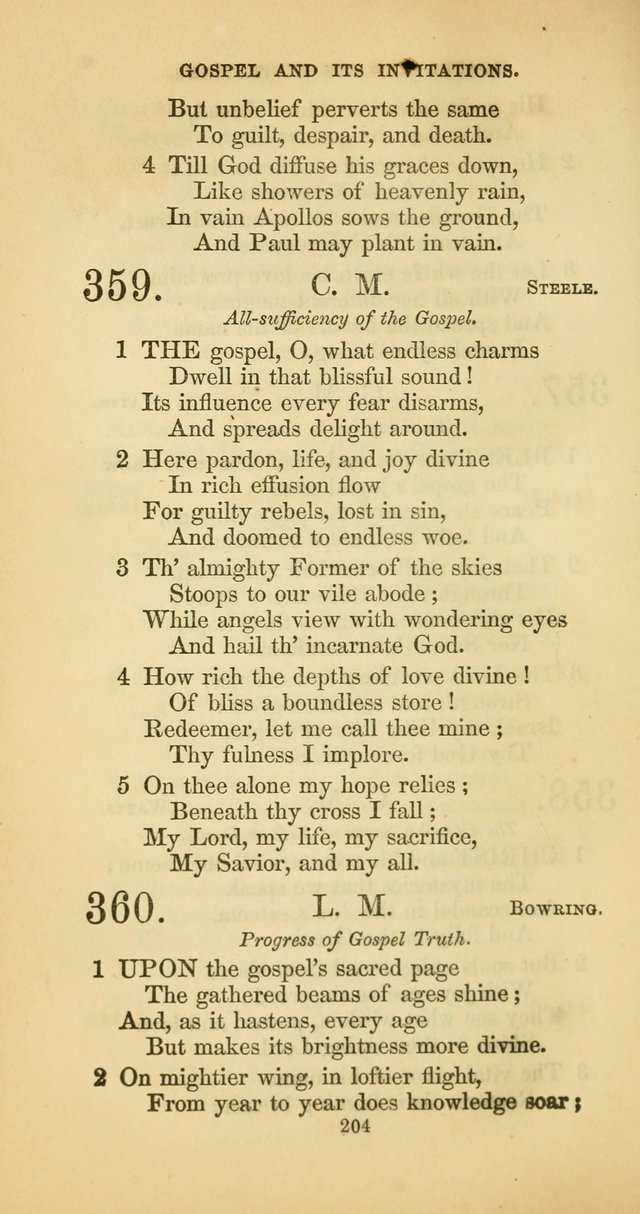 The Psalmody: a collection of hymns for public and social worship page 271