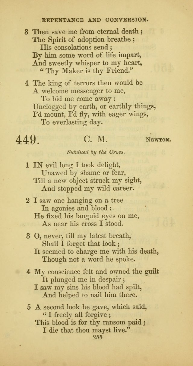 The Psalmody: a collection of hymns for public and social worship page 322