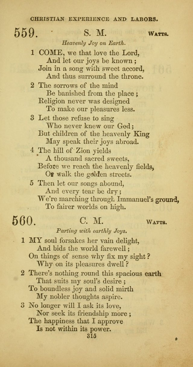 The Psalmody: a collection of hymns for public and social worship page 382