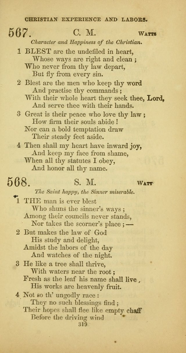 The Psalmody: a collection of hymns for public and social worship page 386