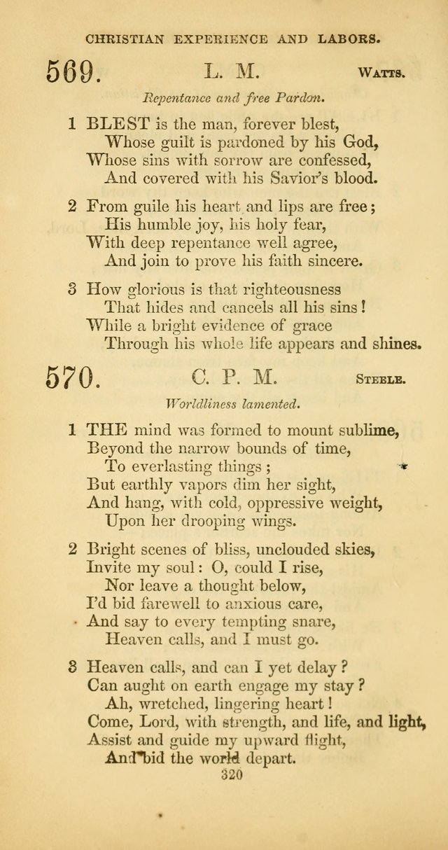 The Psalmody: a collection of hymns for public and social worship page 387