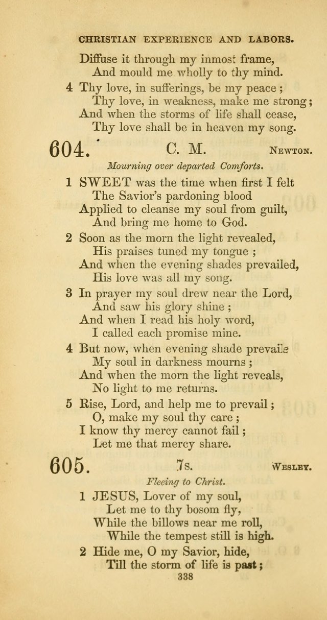 The Psalmody: a collection of hymns for public and social worship page 405