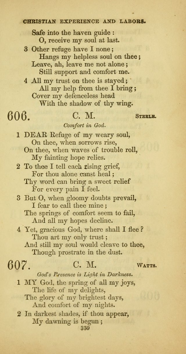 The Psalmody: a collection of hymns for public and social worship page 406