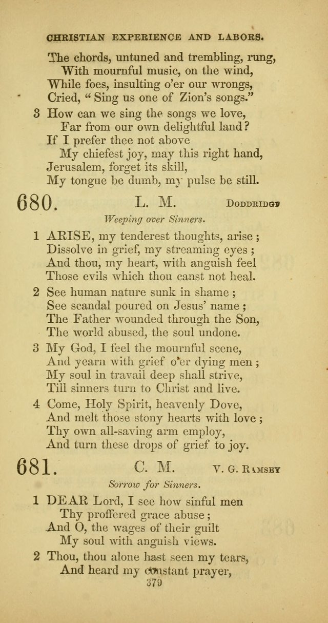 The Psalmody: a collection of hymns for public and social worship page 446