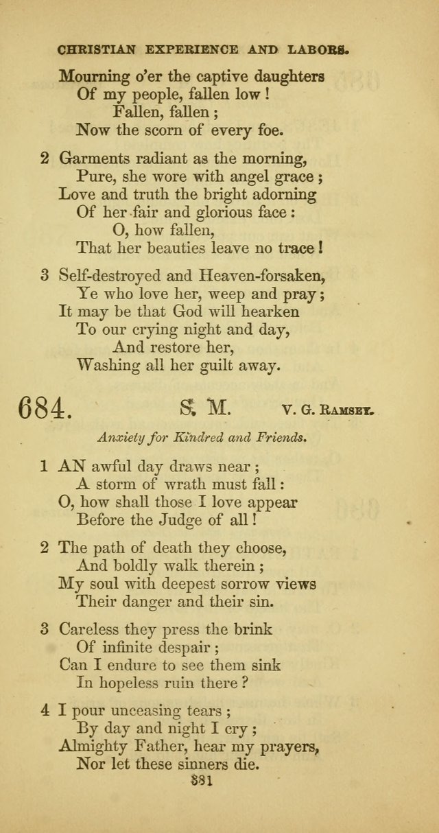 The Psalmody: a collection of hymns for public and social worship page 448