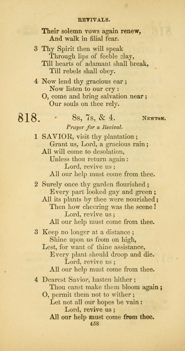 The Psalmody: a collection of hymns for public and social worship page 525