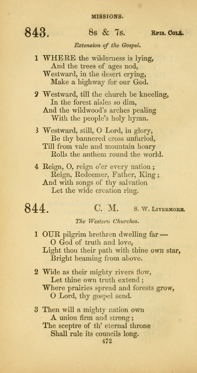 The Psalmody: a collection of hymns for public and social worship page 539