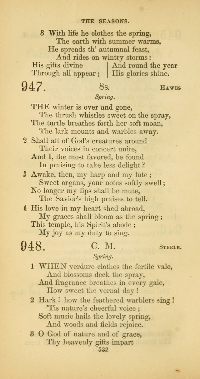 The Psalmody: a collection of hymns for public and social worship page 599