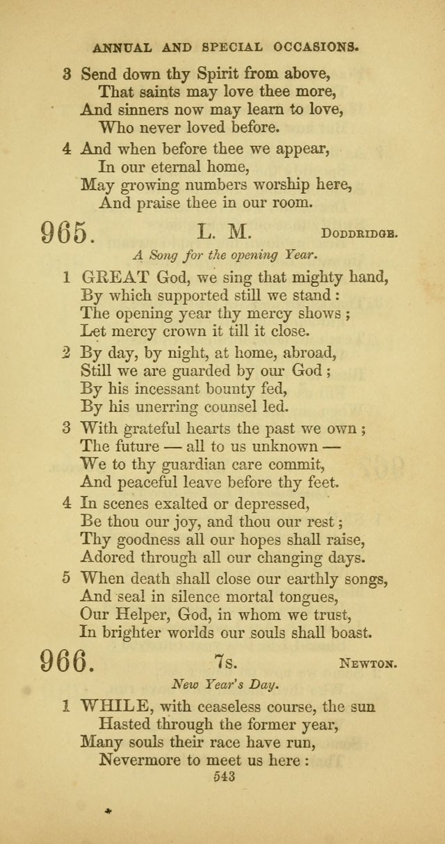 The Psalmody: a collection of hymns for public and social worship page 610