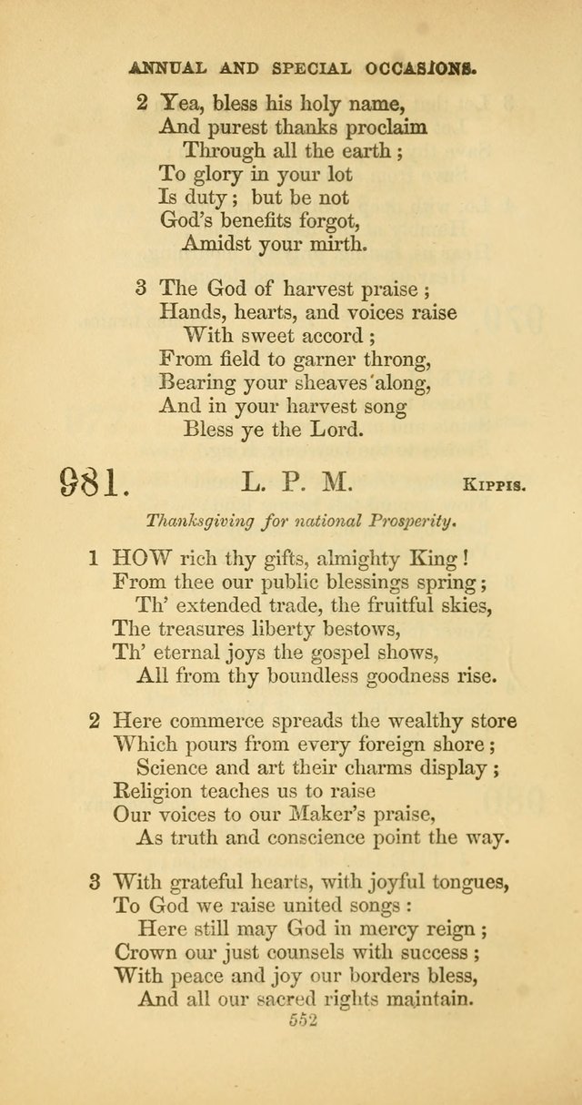 The Psalmody: a collection of hymns for public and social worship page 619